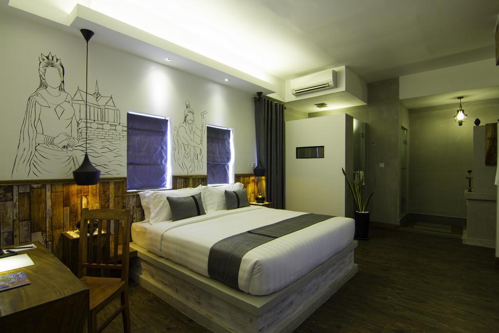 Double Leaf Boutique Hotel Phnom Penh Exterior foto