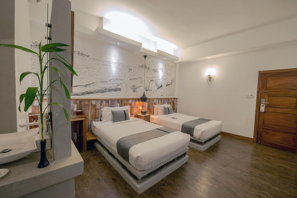 Double Leaf Boutique Hotel Phnom Penh Exterior foto
