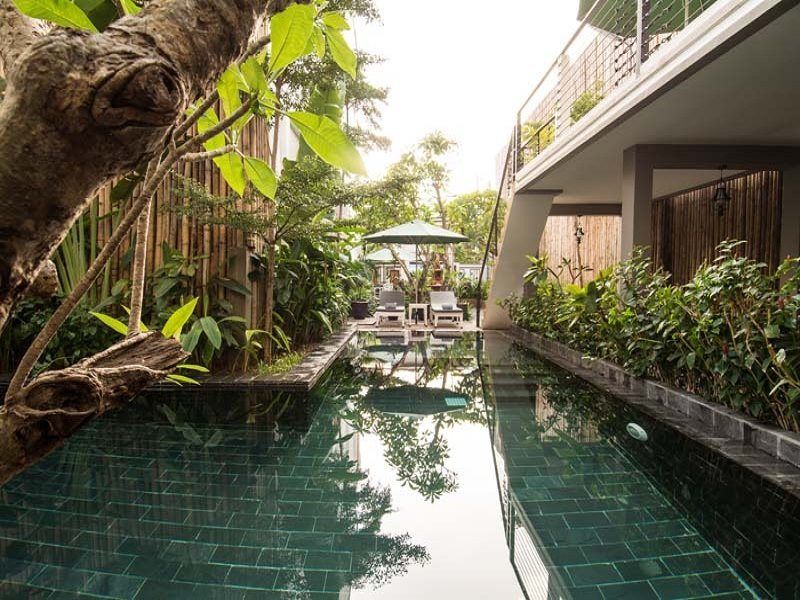 Double Leaf Boutique Hotel Phnom Penh Exterior foto