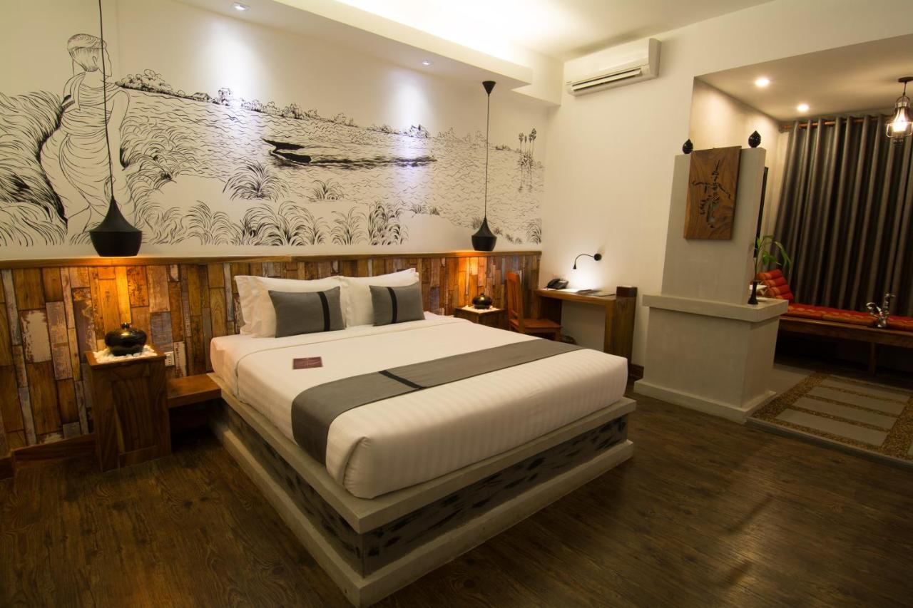 Double Leaf Boutique Hotel Phnom Penh Exterior foto